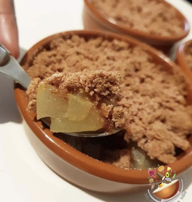 crumble poires sorgho