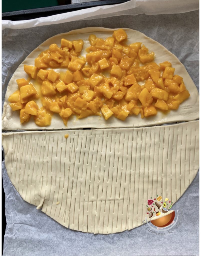 grillé à la mangue, cousin du grillé à la pomme